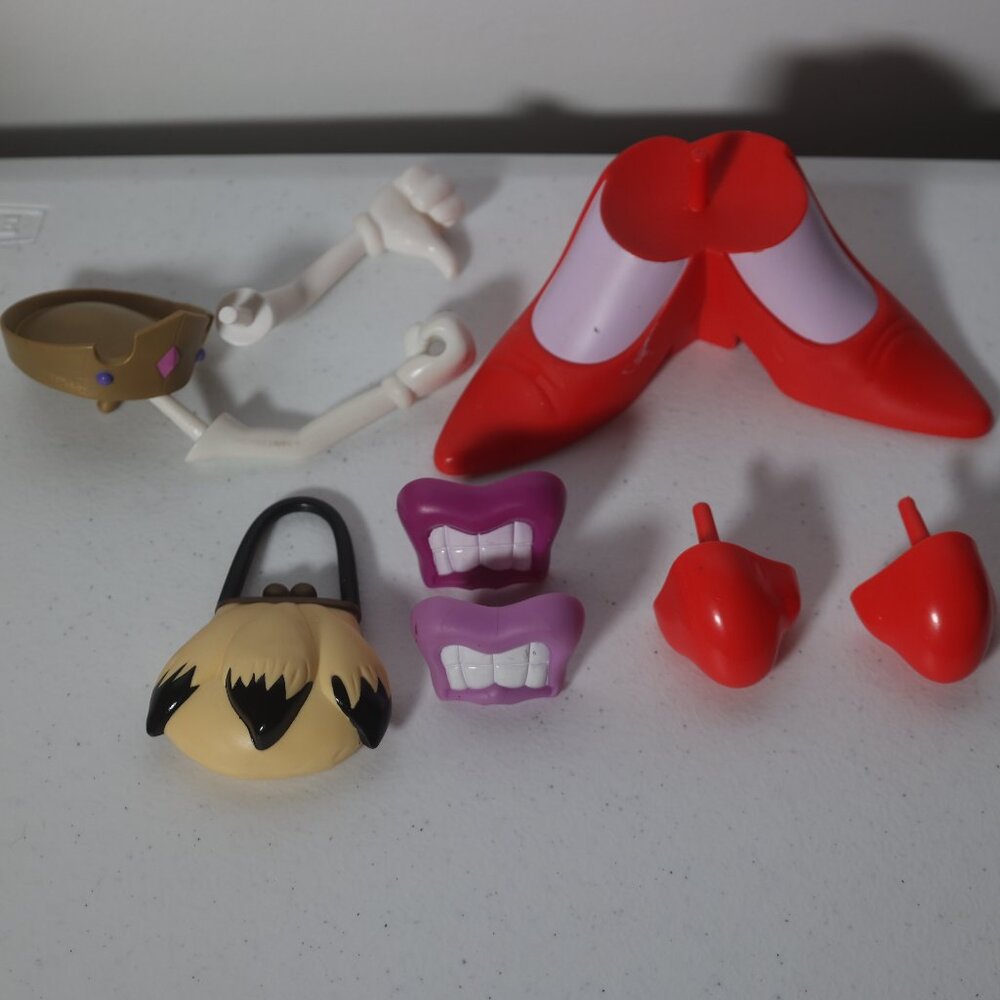 Lot Disney Parks World Mr Potato Head Princess Aurora Crown & Cruella Deville
